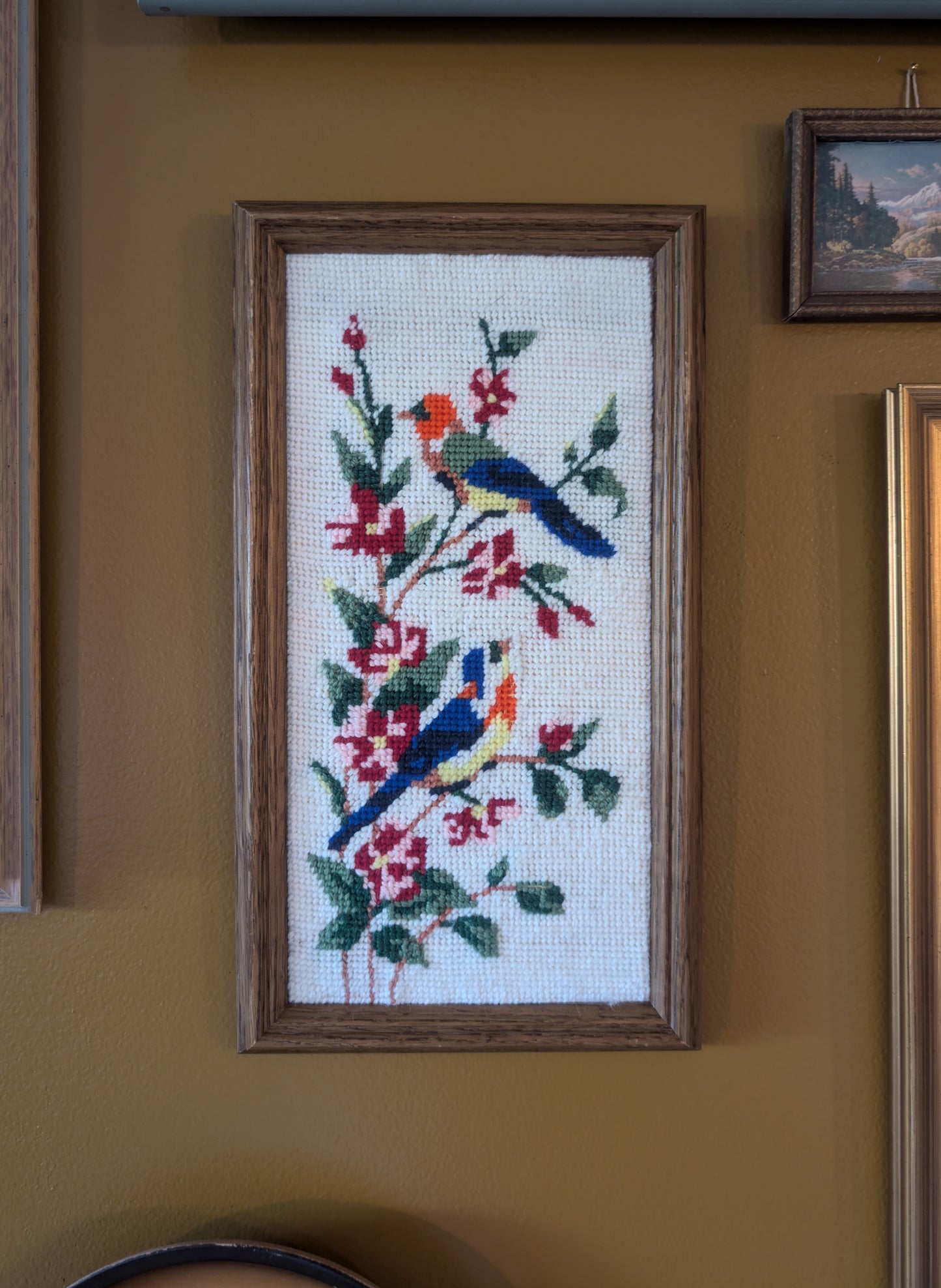 Songbirds on Blossoms